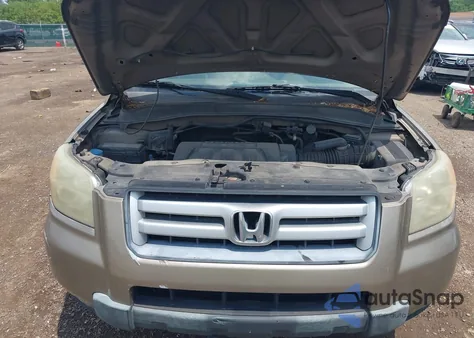 2006 Honda Pilot Ex-L from USA, damaged, VIN 5FNYF18506B013512